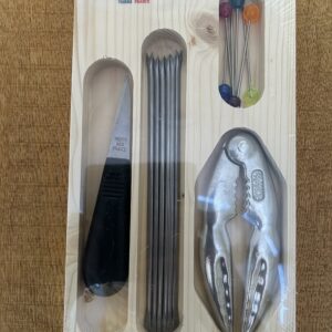 Skaldyrssæt "Hummergafler, tang, sneglegafler og østerskniv